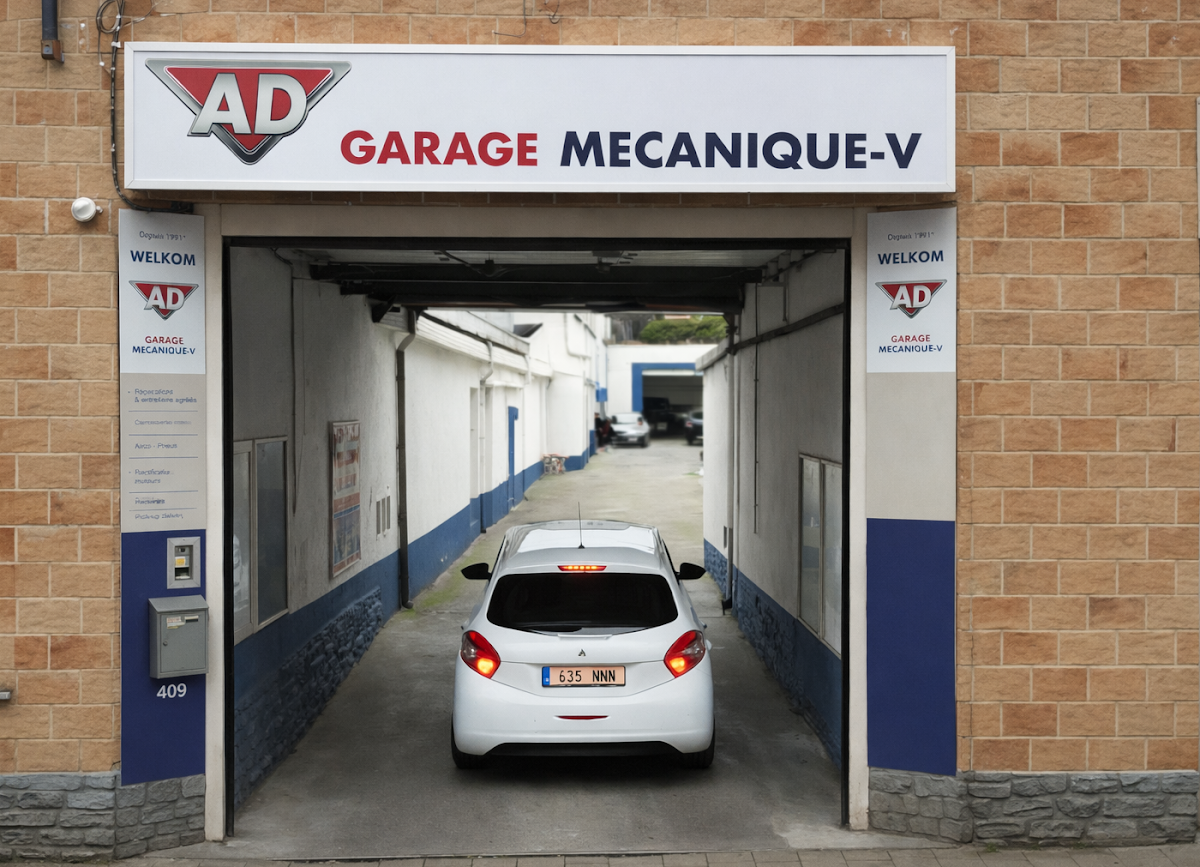 Garage Mécanique V – Bruxelles – AD